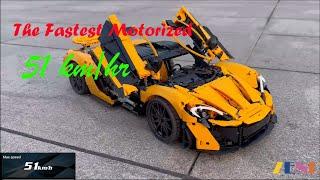 How to design Fastest P1 McLaren in the world LEGO #42172 #zenebricks RC High Performance Brushless