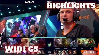 KC vs FNC - Highlights | Week 1 Day 1 LEC Summer 2024 | Karmine Corp vs Fnatic W1D1