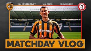 LAST MINUTE EQUALISER PENALTY! Hull City 1-1 Bristol City: Matchday Vlog