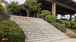 Chris Joslin VS El Toro 20 Stair | Unseen 360 Flip War Footage