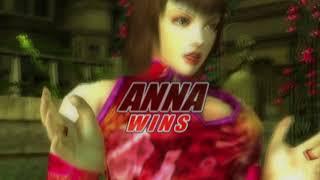 Tekken 5 - Anna Williams (Intros & Win Poses)