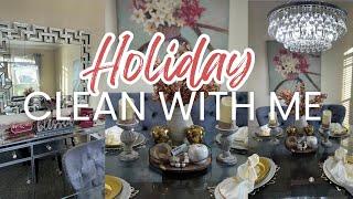  HOLIDAY CLEAN WITH ME | DEEP CLEANING MOTIVATION  