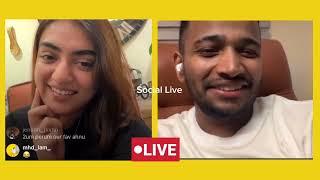 Nazriya Fahad and Basil Joseph LIVE