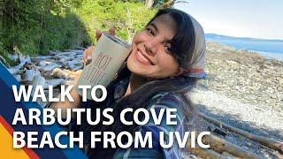 Walk to Arbutus Cove beach from UVic