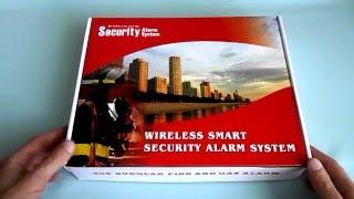 беспроводная GSM сигнализация Security Alarm System обзор и настройка