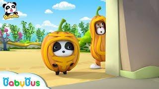 Baby Panda Wears Pumpkin Costume | Funny Baby Video | Kids Cartoon | Kids Videos | BabyBus