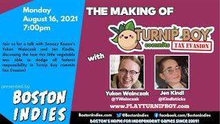 Dev Panel: Yukon Wainczak and Jen Kindl (Snoozy Kazoo (Turnip Boy Commits Tax Evasion))