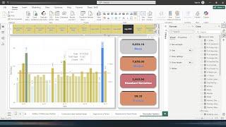 Power BI | Descriptive Statistics| Mean, Median, StDev, z-score, & more | Build dynamic report page