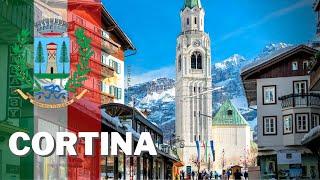 4K Walking Tour ️ Cortina d'Ampezzo ️ Belluno, Italy ️ Travel Vlog