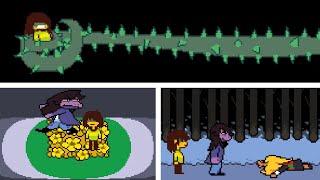 DELTARUNE CHAPTER 3 - Kris and Susie in the Undertale World (DELTATRAVELER Fan Game)