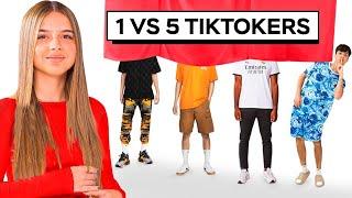 Pongo a Prueba a una TikToker VS 5 Chicos! Ft. Lucia Correa