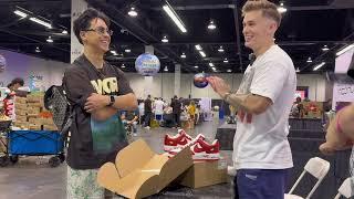 YOU WONT BELIVE THE COIN FLIP WE DID AT SNEAKERCON