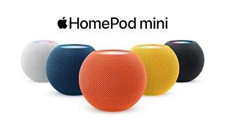 HomePod mini, now in color | Apple