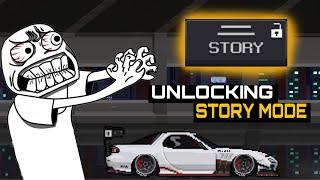 Unlocking story mode in pixel car racer??? | pixel car racer new update | pixel car racer