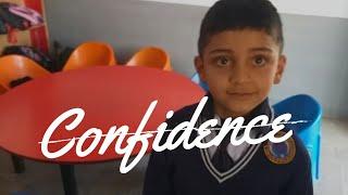 Confident Taha|Kindergarten Kid|Alamir Foundation