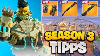 DAS SIND DIE *BESTEN* SEASON 3 TIPPS (Loadout,Waffen...)Fortnite Tipps und Tricks