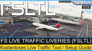 FS LIVE TRAFFIC LIVERIES - Kostenloses Live Traffic Tool / Setup Guide  Flight Simulator