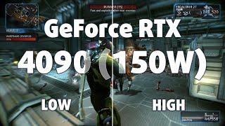  NVIDIA GeForce RTX 4090 [Laptop, 150W] - Warframe gameplay benchmarks (1080p)