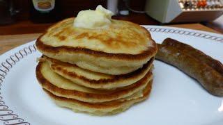 Homemade Pancakes in a Visions Skillet