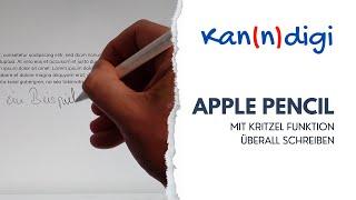 Scribble / Kritzeln: mit dem Apple Pencil überall schreiben