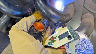 Why Do Specialty Pipe Welders Wear Chopped Leather Top Pipeliner Welding Hoods?