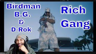 B.G. BIRDMAN D-ROK "RICH GANG" (Official Music Video) | Reaction #corléonreacts