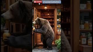  The Sweetest Job Ever!  | A Bear’s Honey Shop Adventure #chasingdreamspets #animals