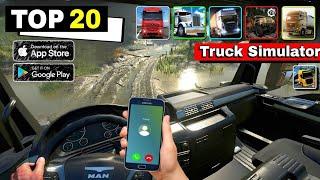 TOP 20 BEST Truck Simulator Games for Android & iOS 2025 #trucksimulator