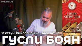 Мастерская Владимира Борисова. Гусли БОЯН.