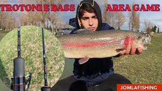 DOVEVA ESSERE UNA NORMALE USCITA A TROUT AREA, MA...TROTONI E BASS ALL'OASI VALLICELLA! 