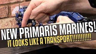 NEW PRIMARIS MARINES! It looks like a TRANSPORT!!!! GLORIOUS!