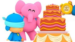  POCOYO & NINA EPISODIOS ️ Fiesta Sorpresa de Cumpleaños [121 min] |CARICATURAS y DIBUJOS ANIMADOS