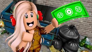 A DOLLAR Turned Her Into A BILLIONAIRE! (A Roblox Movie)