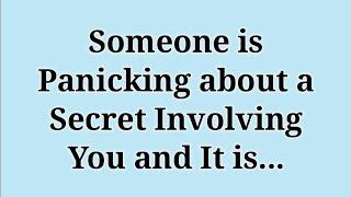 Someone is panicking about a secret involving you... | God's Message Now | #godsword #godsmesseges