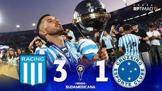 Racing 3 x 1 Cruzeiro ● 2024 Sudamericana Final Extended Goals & Highlights ᴴᴰ