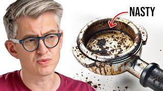 Why you should NEVER clean your coffee gear (an absurd James Hoffmann edit)