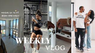 Weekly Vlog | moving into my dream penthouse + cooking + grwm chit chat