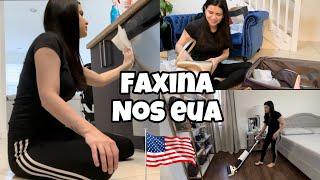 FAZENDO FAXINA NOS EUA E FAZENDO AS MALAS PRO BRASIL | tudo que eu levo