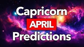 CAPRICORN - "You're HOT PURSUIT of this Golden Opportunity!" April 2025 Tarot Reading