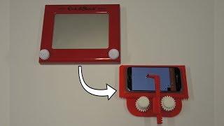 Cell Phone Etch-A-Sketch, 3D Printed | Old and New, Episode 1