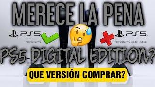 ️MERECE LA PENA PS5 VERSIÓN DIGITAL??? ️QUE VERSIÓN COMPRAR DIGITAL O FÍSICOLO TENGO CLARO ‍️