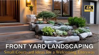 Small Front Yard Landscaping: Courtyard Garden Ideas for a Welcoming Entryway