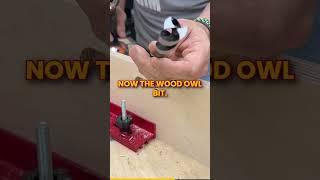 Mind-Blowing Drill Bit   #woodworkingtools