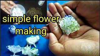Paper flower making| Dream Life Kerala