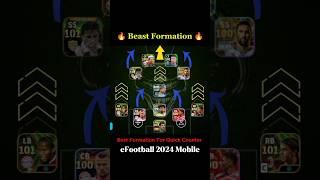 Best formation for quick counter in efootball 2024 | efootball formation #efootball #pes #formation