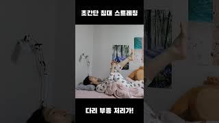 아침일까요 밤일까요~~? 침대 스트레칭 바로 따라하세요!!! 초간단 실천 가능 생활 운동‍️️