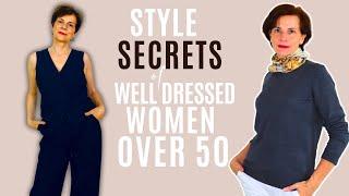 7 Secrets To Fashion Over 50 | How To Dress Better Over 50