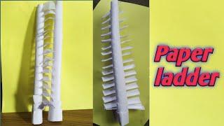 Paper ladder|| how to make paper ladder || paper ladder origami || paper crafts||