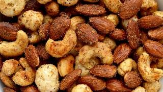 Quick Healthy Spicy Masala mixed nuts | How to Make Quick & Easy Masala Nuts