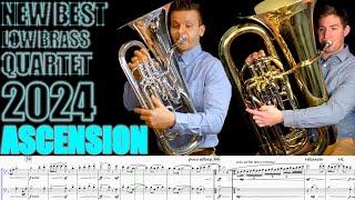 NEW BEST TUBA EUPHONIUM Quartet of 2024!!! "Ascension" by Wyatt Boswell